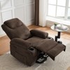 Electric Power Lift Recliner Chair for Elderly with Massage and Heat, Power Lift Reclining Sofa for Living Room,  High-Density Rebound Sponge - 3 of 4