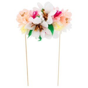 Meri Meri Flower Bouquet Cake Topper (Pack of 1) - 1 of 4