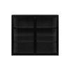 Bathroom Cabinet Wall Mounted with Detachable Shelves,Double Glass Door Wall Storage Cabinet,Kitchen Pantry Sideboard,Wall Storage Organizer - 3 of 4