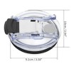 Unique Bargains Lightweight Tumbler Lid 1 Pc - 2 of 4