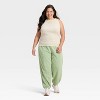Women's Mid-Rise Barrel Leg Sweatpants - Universal Thread™ - 3 of 3