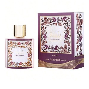 Asdaaf Buthaina By Lattafa Unisex   Eau De Parfum Spray 3.4 Oz - 1 of 1