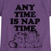 Girls' - Garfield - Nap Sketch Fitted Short Sleeve Graphic T-Shirt - 2 of 4