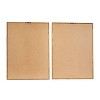 Set of 2 Wood Leaf Fern Framed Wall Art with White Backing - Olivia & May: Vertical Mixed Media Canvases - 3 of 4