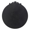 Cesicia 36" x 39" Round Mirror, Wall Mounted Mirror with Metal Frame for Bathroom Living Room - 3 of 4