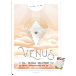 Trends International NASA - Venus Travel Poster Unframed Wall Poster Prints - 1 of 4