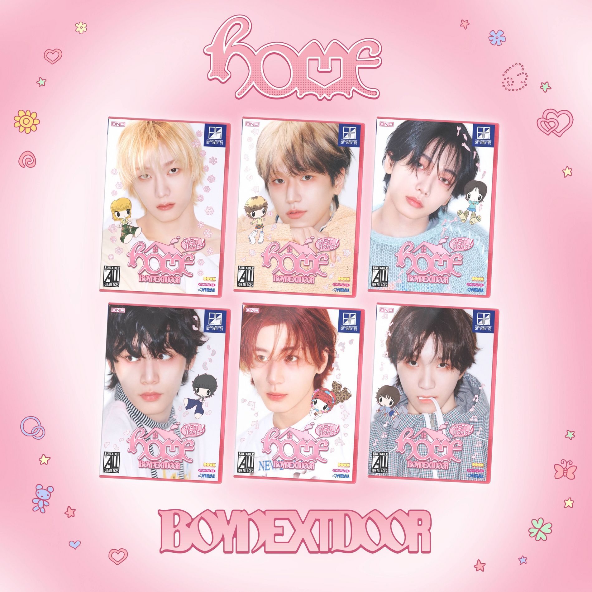BOYNEXTDOOR - 1st STUDIO ALBUM ‘HOME’ (SWEET HOME ver.) (CD)