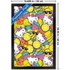 Trends International Hello Kitty: 2016 Fun and Fruity - Sweet Citrus Collage Framed Wall Poster Prints - 3 of 4