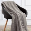 My World Cloud Faux Shearling Throw Blanket in Gray - 3 of 3