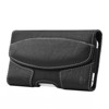 LUXMO Large Horizontal Universal Suede Leather Pouch - Black - 2 of 4