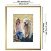 Americanflat Aluminum Picture Frame with Mat - 2 of 4