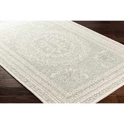 Hauteloom Parson Ivory/Sage Wool Area Rug