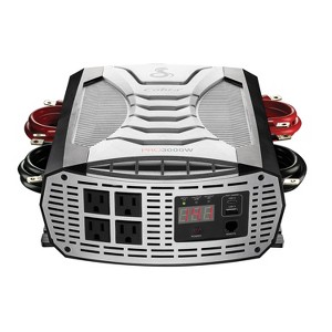 Cobra PRO 3000W Professional-Grade Power Inverter with Remote in Black, Size: 3000 Watts - 1 of 4