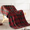 Flannel Throw Blankets, Buffalo Plaid Throw Blanket,Christmas Gift. - 3 of 4