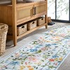 Martha Stewart Floral - MSRW190 - Indoor Power Loomed Machine Washable Skid-Resistant Rugs - 2 of 4
