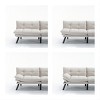 CAVINAS Sofa Bed Upholstered Couch Convertible Folding Sleeper Loveseat for Diverse Scenes for Living Room - 4 of 4