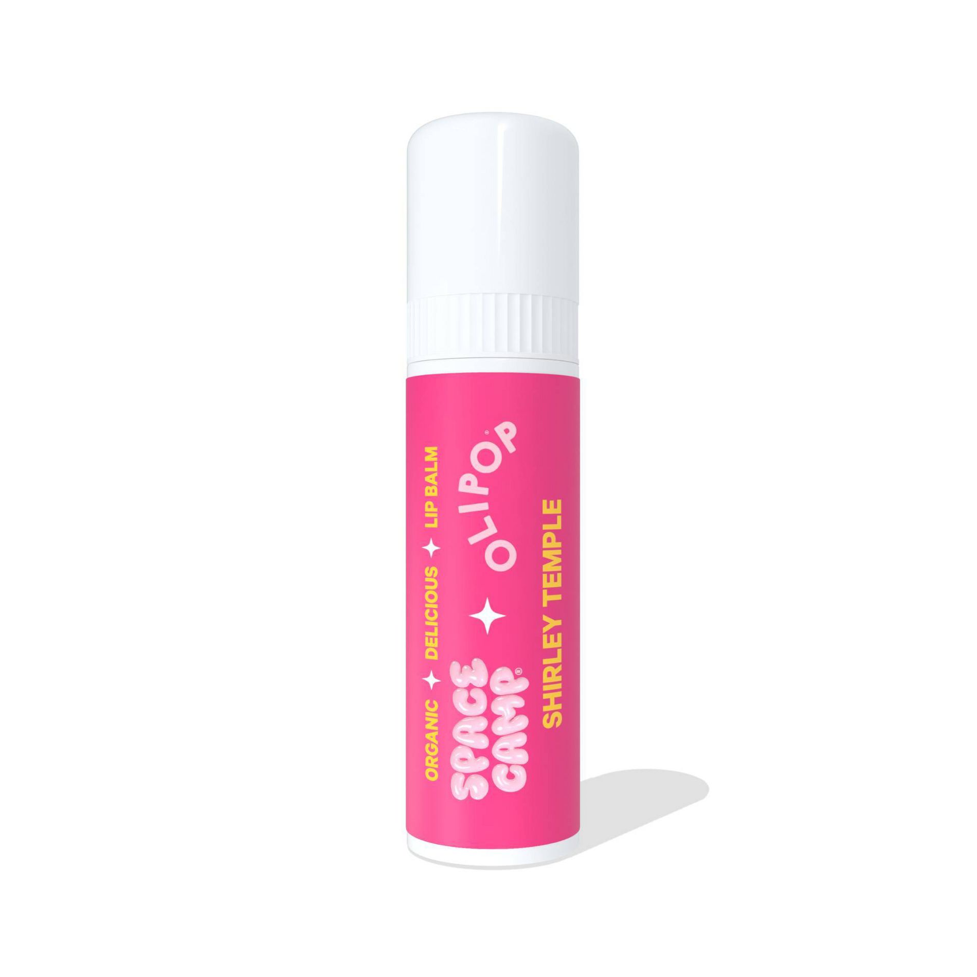 Space Camp Wellness x Olipop Shirley Temple Lip Balm - 0.25oz