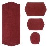 Waterford Collection Cotton Tufted Set of 4 Bath Rug Set - Home Weavers - 2 of 4