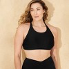 Women's Cross Back High Neck Bikini Top - Shade & Shore™ - image 4 of 4