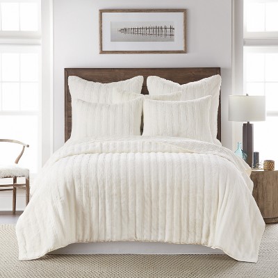 Faux Fur Quilt - Birch Hill by Levtex Home