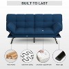 Dyonery 71"  Futon Sofa Bed, Memory Foam Modern Convertible Couch Bed,Folding Futon Sleeper Couch with Compact Living Space - 4 of 4