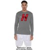 Men's University of Hartford Adult Sport Long Sleeve Shirt Primary Logo - 3 of 4