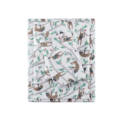Gracie Mills Persephone Cotton Flannel Sheet Set