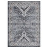Washable Rugs Area Rug Bohemian Printed Carpet Boho Distressed Rug Low Pile Non-Slip Living Room Rug for Bedroom Office - 3 of 4