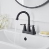 BWE 4 in. Centerset 2-Handle High-Arc Bathroom Faucet - 3 of 4