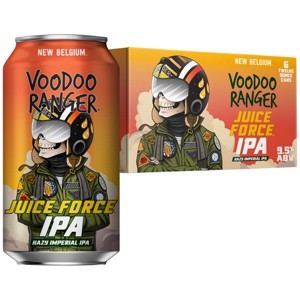 Voodoo Ranger Juice Force IPA Beer - 6pk/ 12 fl oz Cans - 1 of 4