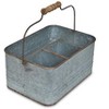 Cheung's Melora 4 Slot Galvanized Metal Caddy - 4 of 4