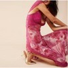 Mocamel  Women Lace Patchwork Floral Maxi Dress Sexy Cutout V-Neck Bodycon Party Dress For Small Chested Women - 3 of 4