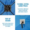 CLAM C-890 Portable 11.5 Ft 6 Person Pop Up Ice Fishing Thermal Hub Shelter Tent - 2 of 4