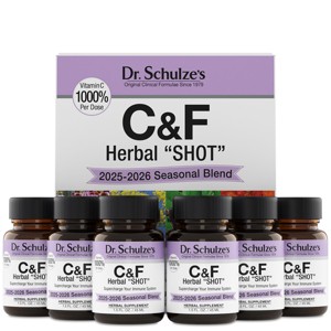 Dr. Schulze's Herbal Shot: Organic Extract for Immune Support - Gluten-Free, Non-GMO - 9 Fl. Oz. - 1 of 4