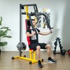 Soozier Chest Fly Chest Press Machine for Back, Pectoral, Rear Deltoid and Shoulder Training - 3 of 4