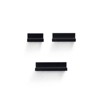 FONTOI 18.11" Floating Shelves, Wall Mounted Shelves for Bathroom, Living Room, Kitchen, Hanging Shelf for Books/Decor, Black, 5.91"*1.97"*18.11" - 4 of 4
