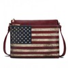MKF Collection Madeline Printed Flag Vegan Leather Crossbody Bag by Mia K - 2 of 4