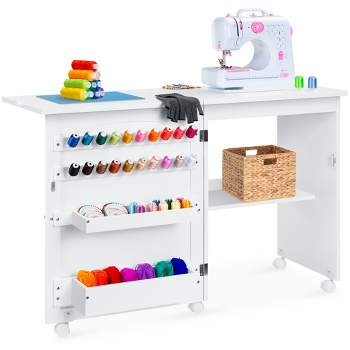 Buy MAGIC UNION Craft Storage Organizer Cabinet Sewing Craft Table