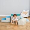 Whisen 4-Piece Kids Soft Foam Climbing and Crawling Blocks & Play Set, Indoor Playground Toy Gift for Toddlers - 2 of 4