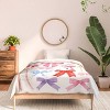 Deny Designs 2pc Twin/Twin XL April Lane Art Cute Bows Ribbons Comforter and Sham Set - 3 of 4
