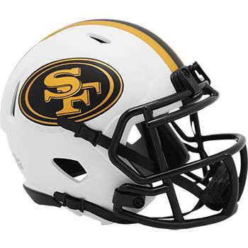 NFL San Francisco 49ers Lunar Eclipse Mini Helmet