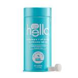 hello Antiplaque + Whitening Toothpaste Tablets Natural Peppermint Fluoride Free - Trial Size - 60ct