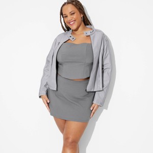Women's High-Rise A-Line Skort - Wild Fable™ - 1 of 3