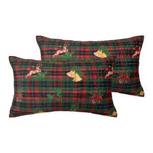 Merry Tartan Sham - Levtex Home - 1 of 4