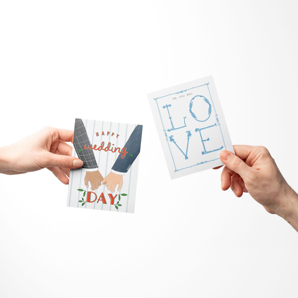 Wedding Greeting Card Pack (3ct) "Love, Forever Knot, Happy Wedding Day Guys" by Ramus & Co - thumbnail 2