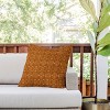 Deny Designs Schatzi Teriana Geometric Outdoor Throw Pillow Orange - 2 of 4