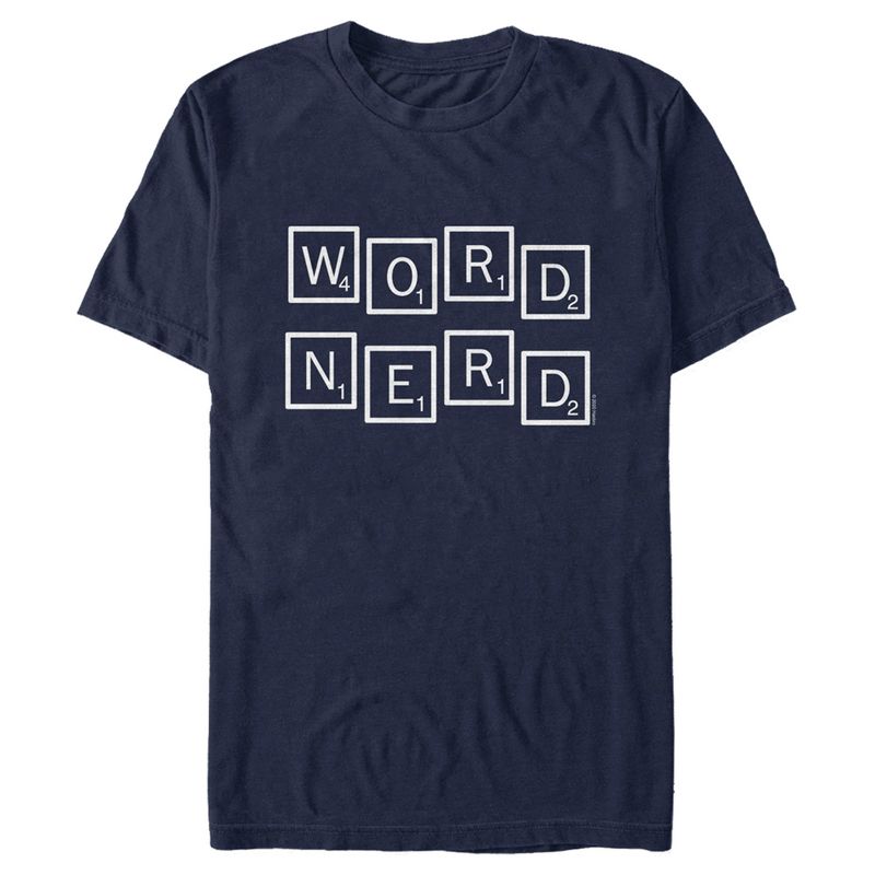 Men's Scrabble Word Nerd T-Shirt, 1 of 6