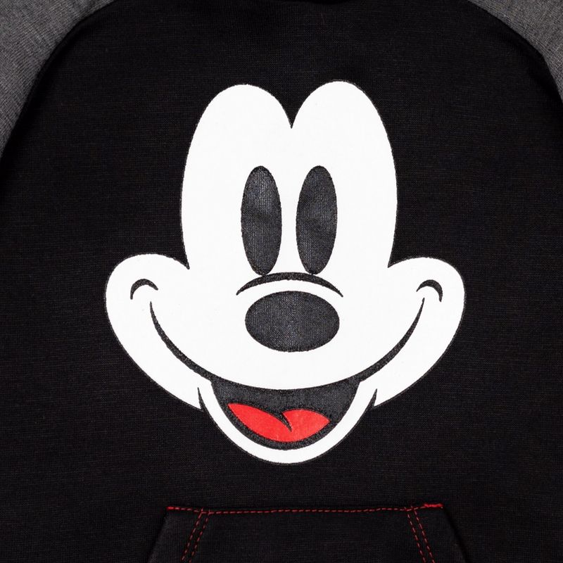 Disney Mickey Mouse Fleece Hoodie Toddler, 3 of 9