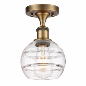 Rochester - 1 Light Semi-Flush Mount In Industrial Style-9.13 Inches Tall and 5.88 Inches Wide - 1 of 1