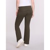 Women's Roll Over Waistband Flare Legging | Motherhood Maternity - 2 of 4